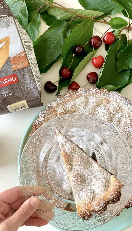 Crostata Senza Glutine Ripiena Di Crema Frangipane Al Cioccolato E