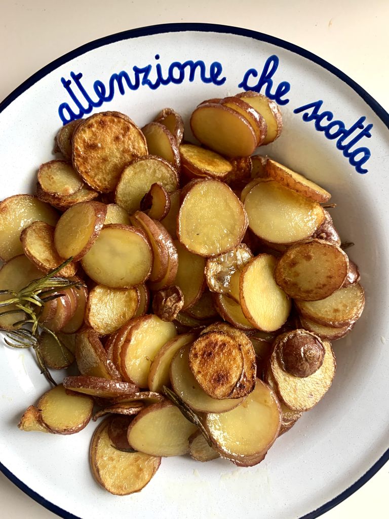 Patate rosse novelle con buccia Merende da favola